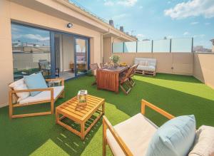 Posezení v ubytování HQ Rooms Apartments San Vicente