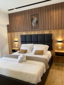 Postel nebo postele na pokoji v ubytování Hotel Resort Mia&Ana