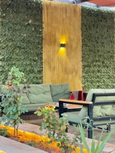 Posezení v ubytování Al-Najm Coastal Camp Rum