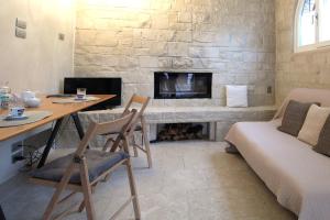 Posezení v ubytování La Casa Di Valbelluna