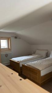 Ένα ή περισσότερα κρεβάτια σε δωμάτιο στο Appartamento Primavera 3