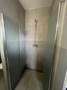 Koupelna v ubytování Apartmány U Praisů