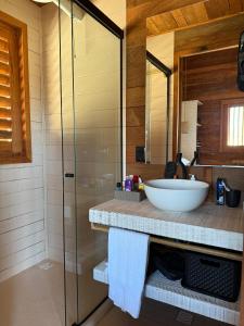 Et badeværelse på Casa Gemini