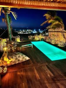 Swimmingpoolen hos eller tæt på Casa Gemini