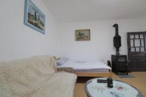 Posezení v ubytování Etno Deša Apartmani