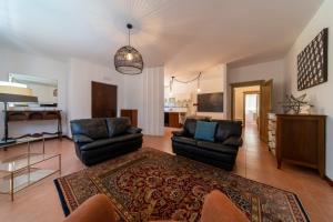 Χώρος καθιστικού στο Antico Borgo Delle Rose