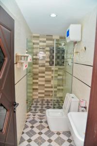 Koupelna v ubytování Triple Tee Luxury Hotel & Service Apartments Surulere