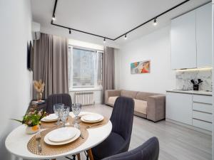 Posezení v ubytování 8 Luxury Suites by MEGA Mall