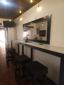 O bucătărie sau chicinetă la Hotel Pura Vida