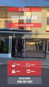 Certifikát, hodnocení, plakát nebo jiný dokument vystavený v ubytování Casa Bayaguana Real