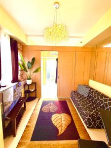 Istumisnurk majutusasutuses Tagaytay Sea of Clouds Staycation