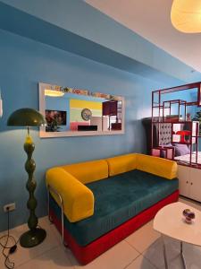 Istumisnurk majutusasutuses Tagaytay Sea of Clouds Staycation