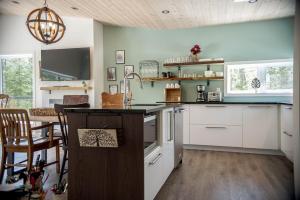 Nhà bếp/bếp nhỏ tại Chalet Nature de Charlevoix