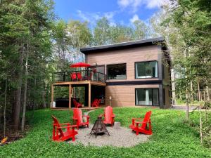 Vườn quanh Chalet Nature de Charlevoix