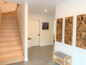 TV/trung tâm giải trí tại Chalet Nature de Charlevoix