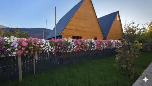 Zahrada ubytování Twin sisters cottages with amazing views of nature