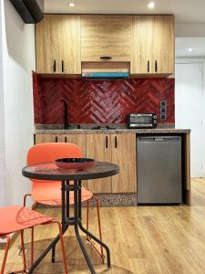 Kuchyň nebo kuchyňský kout v ubytování Home hassan