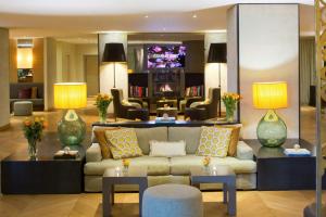 Χώρος καθιστικού στο Starhotels Michelangelo Florence
