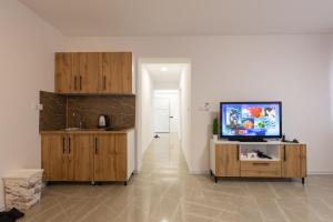 TV a/nebo společenská místnost v ubytování NolE Apartments