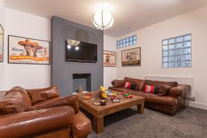 Posezení v ubytování Faulkner Luxury Suites