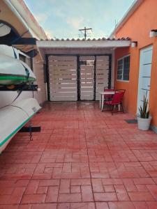 En terrasse eller udendørsområde på Casa Tamarindo