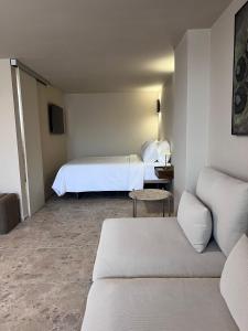 Ένα ή περισσότερα κρεβάτια σε δωμάτιο στο Moka apartamento, Las Galletas