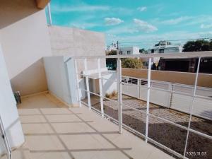 Balkón nebo terasa v ubytování Leguizamon Depto