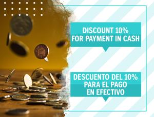 プンタ・カナにあるLOS CORALES Hotel Resort Villas & Apartments WIFI BEACH Club & SPAの金銭