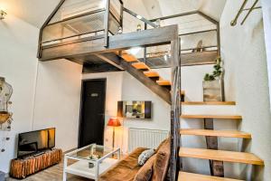 Χώρος καθιστικού στο gite cosy