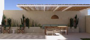 En terrasse eller udendørsområde på Villa Ippocampo