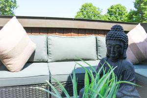 Posezení v ubytování House of Happiness by apartmentglück