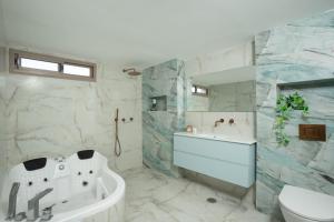 Ένα μπάνιο στο וילת כוכב "נופש בכנרת" +16 φωτογραφίες