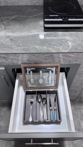 Una cocina o kitchenette en Aurum Azure