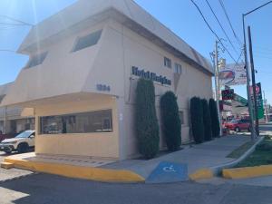 Budova, kde se aparthotel nachází