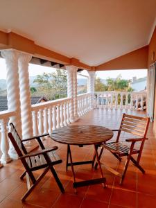 Μπαλκόνι ή βεράντα στο Palm Tree Guest House, Manzini