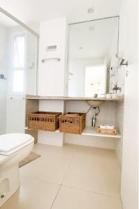 Koupelna v ubytování Apart hotel com vista a 300 mts das praias Ipanema - Copacabana - Arpoador