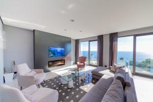 TV a/nebo společenská místnost v ubytování Villa Vita