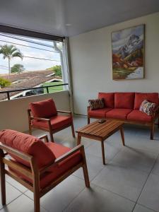 Posezení v ubytování The Diamond Hotel San Benito