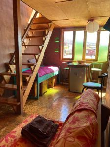 Postel nebo postele na pokoji v ubytování Bello Barro