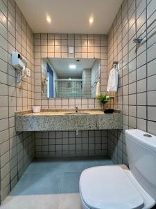 Ένα μπάνιο στο (507) Studio tropical Perto da Praia +31 φωτογραφίες