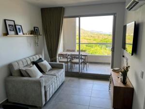 Posezení v ubytování Santa Marta apartamento con vista al mar- santamarina-709