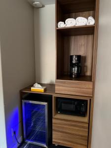 Η κουζίνα ή μικρή κουζίνα στο Lone Eagle Lodge