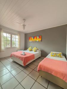 Postel nebo postele na pokoji v ubytování Paraiso Mar