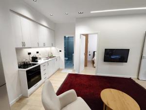 Η κουζίνα ή μικρή κουζίνα στο Filipos Apartment