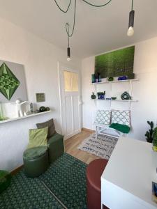 Η κουζίνα ή μικρή κουζίνα στο Grand Apartment Design Marcq-en-Barœul Lille +30 φωτογραφίες