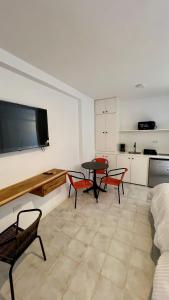 Η κουζίνα ή μικρή κουζίνα στο Vida Playa El Agua