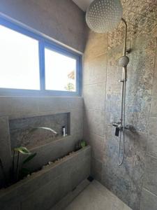 Koupelna v ubytování Casa de Las Flores