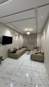 Χώρος καθιστικού στο Calm Elegant Apartment City Center with Garage