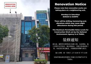 a sign in front of a building with writing on it at Heritage Collection on Clarke Quay - Mobile App Check-In in Singapore