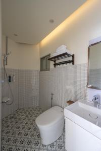 Koupelna v ubytování 那間小宅